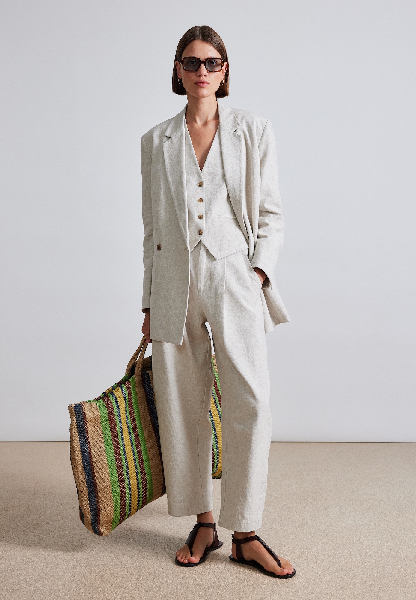 Flax suiting