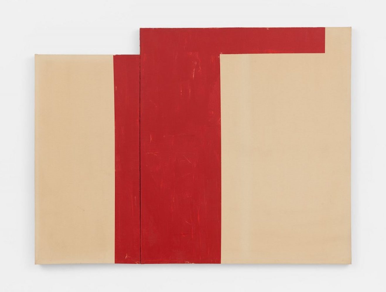 Al Taylor, “Helen” (1976), acrylic on two canvas panels 